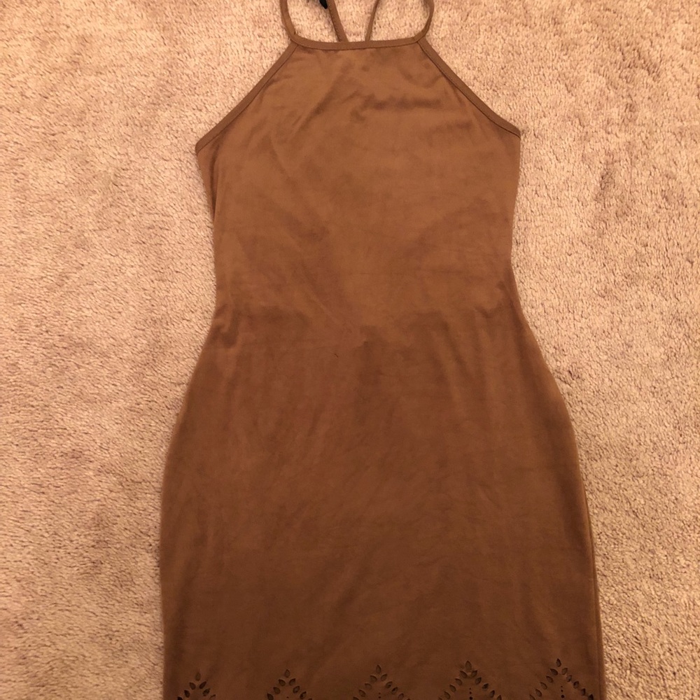 Tan dress